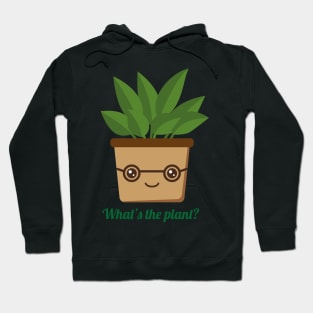 funny geek plant Hoodie